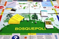 El “Bosquepoly”, el juego premiado creado por los alumnos de Arjonilla